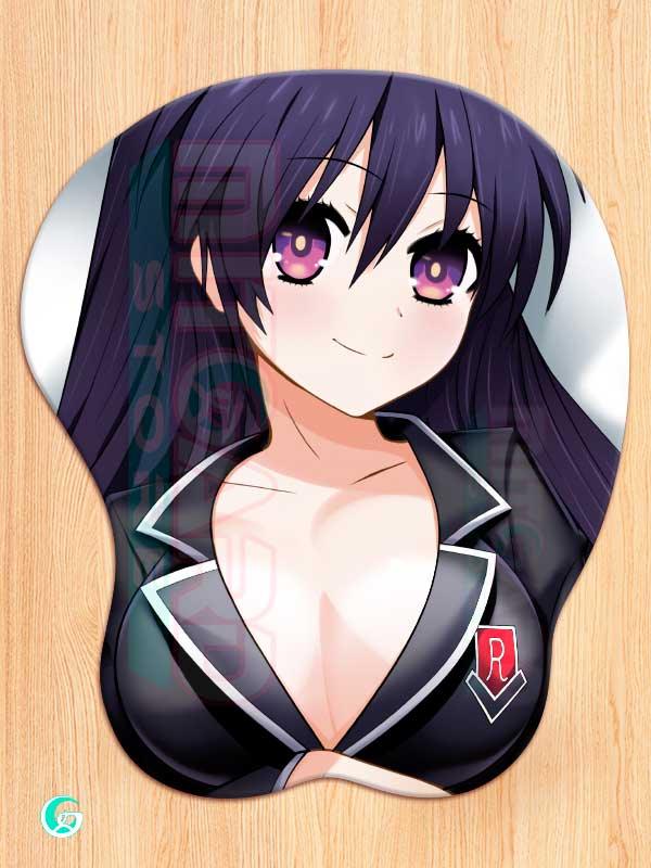 Tohka Yatogami 3D Mouse pad with Gel Wrist rest